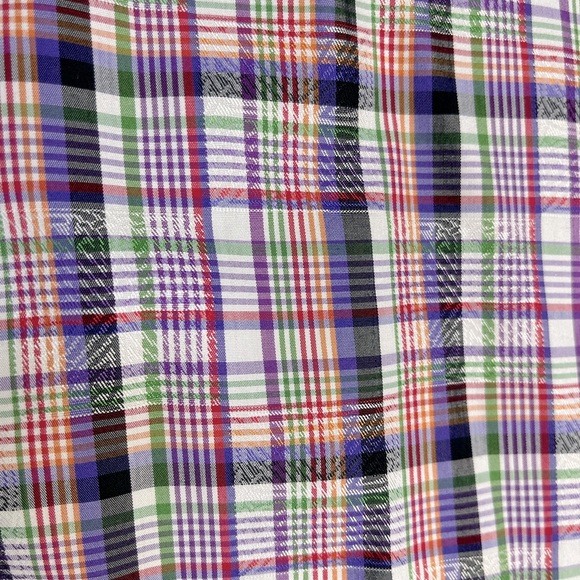 *Rare* Robert Graham Plaid Tailored Fit Button Down Shirt Size XL - Picture 2 of 16